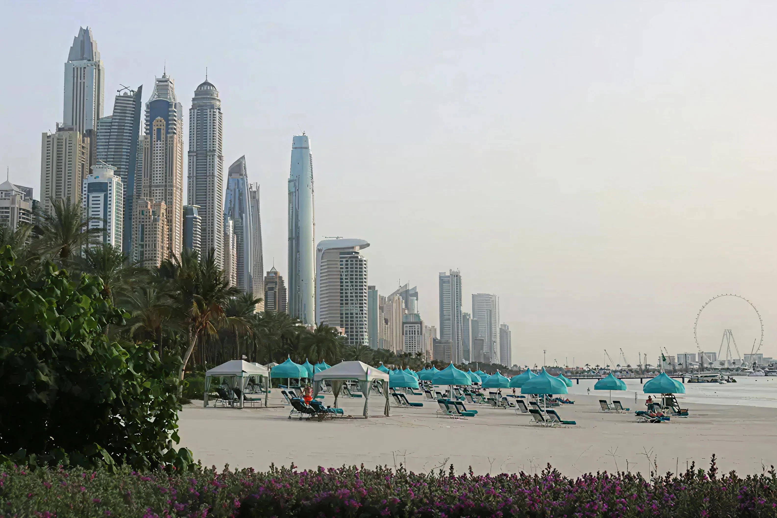 Dubai skyline from Glass World company profile