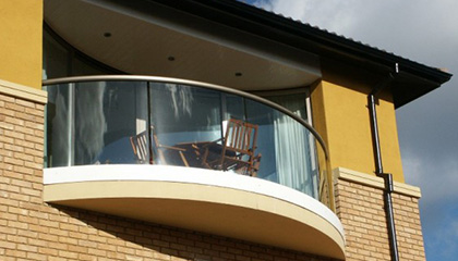 Glass Railing Installation